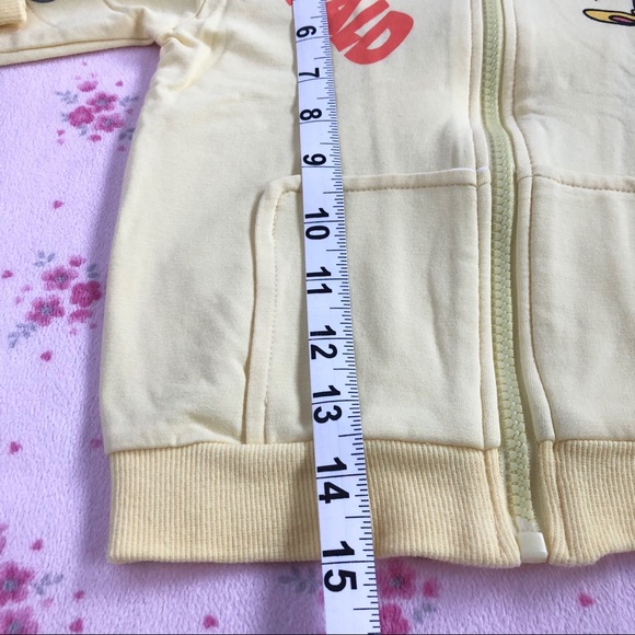 Yellow Hooded Matching Set 3T-4T - Picture 5 of 9